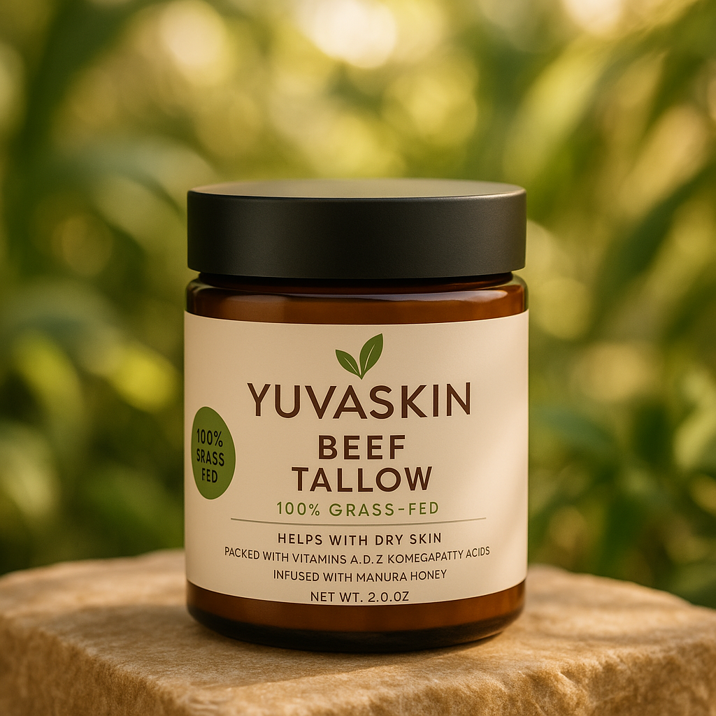 YuvaSkin™ Beef Tallow Cream